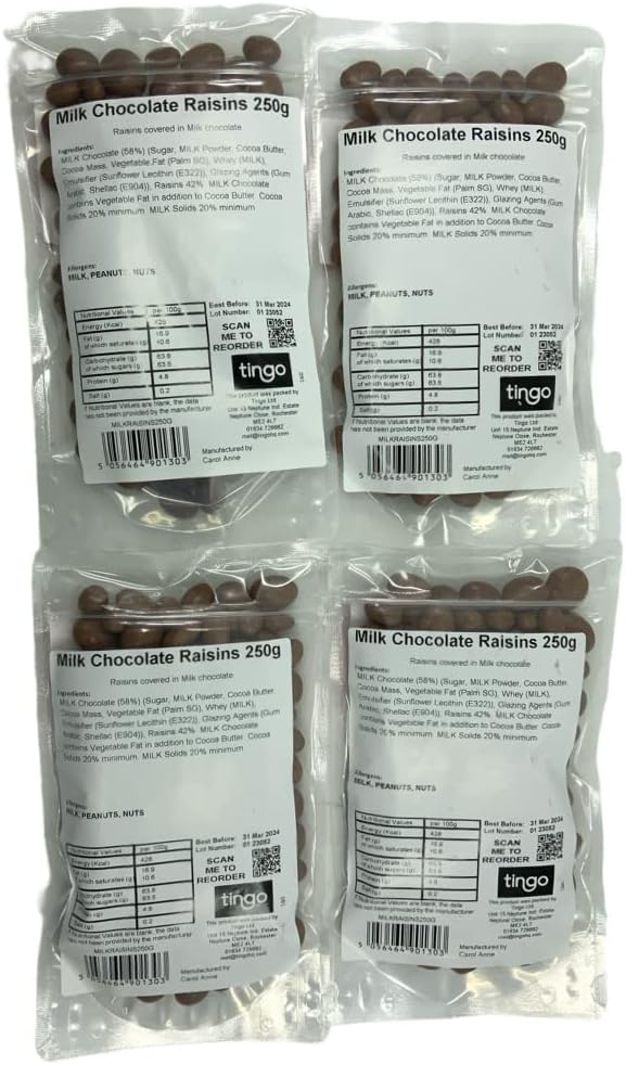 Milk Chocolate Covered Raisins (1kg) - Image 3