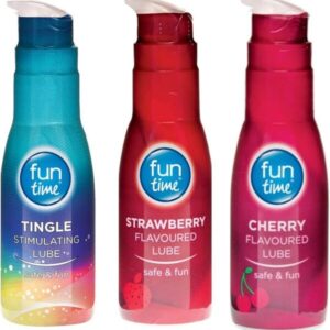 Fun time Lubricants - 225 ml (Tingle, Cherry, Strawberry, 225 ml)