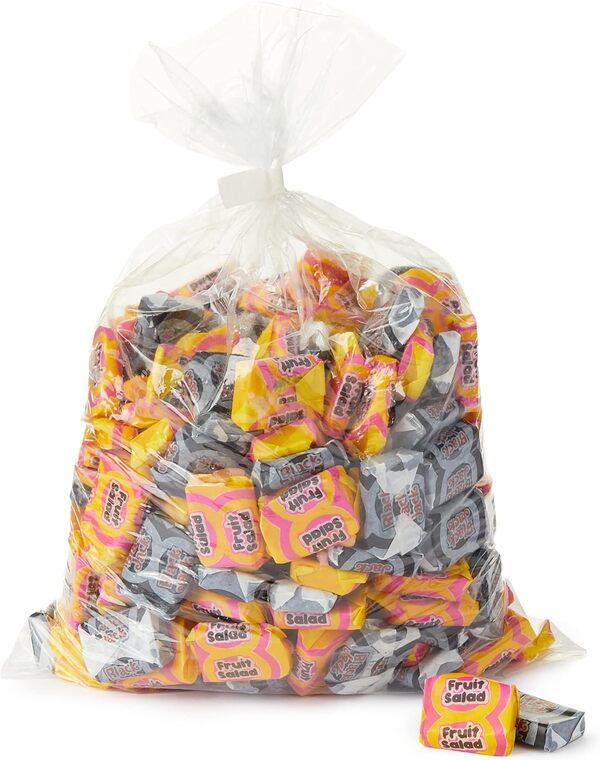 Fruit Salad and Black Jacks Chews 1 Kilo Bag