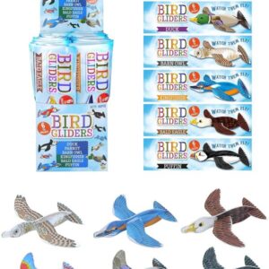 Henbrandt 12x New Animal Birds Aircraft Gliders 16 cm