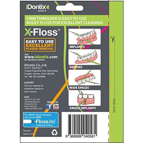 IDontix Brace X-Floss, Green - Image 2