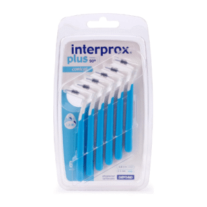 Interprox 0.8 mm Blue Plus Interproximal Conical Brush - Pack of 6