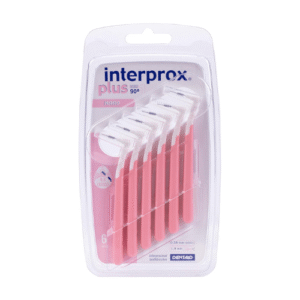 nterprox 0.38 mm Pink Plus Interproximal Brush Nano - Pack of 6