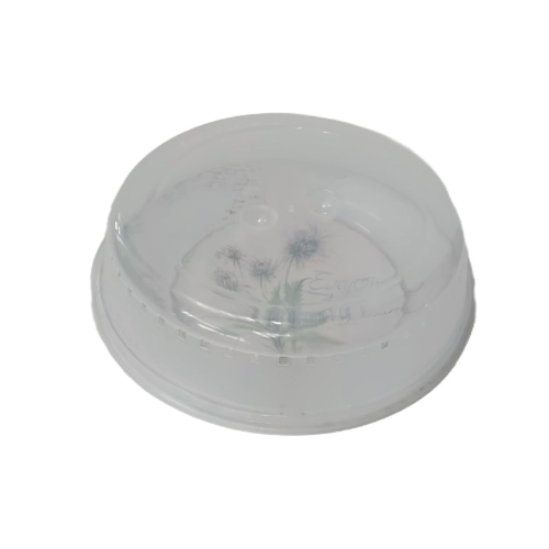 Set of 2 Ventilated Microwave Food Plate Dish Cover Kitchen Cooking, Pack of 2 - Image 2