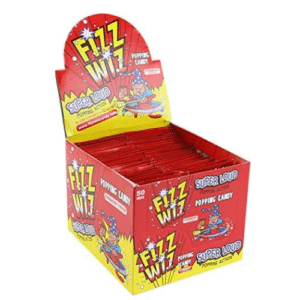 Fizz Wizz Strawberry Loud Popping Candy
