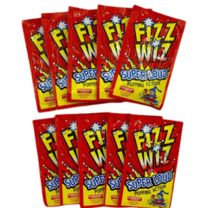 Fizzwiz Strawberry Fizz Wiz Popping Candy 10 sachets