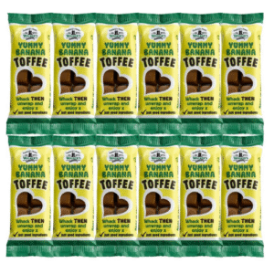Walkers Nonsuch Yummy Banana Toffee Bar 3 x 50g