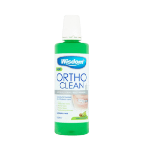 Wisdom 500ml Ortho Clean Mouthwash - Pack of 3